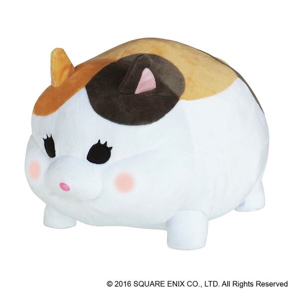 FINAL FANTASY XIV: HEAVENSWARD SOFT TOY CUSHION - FAT CAT - Picture 1 of 8